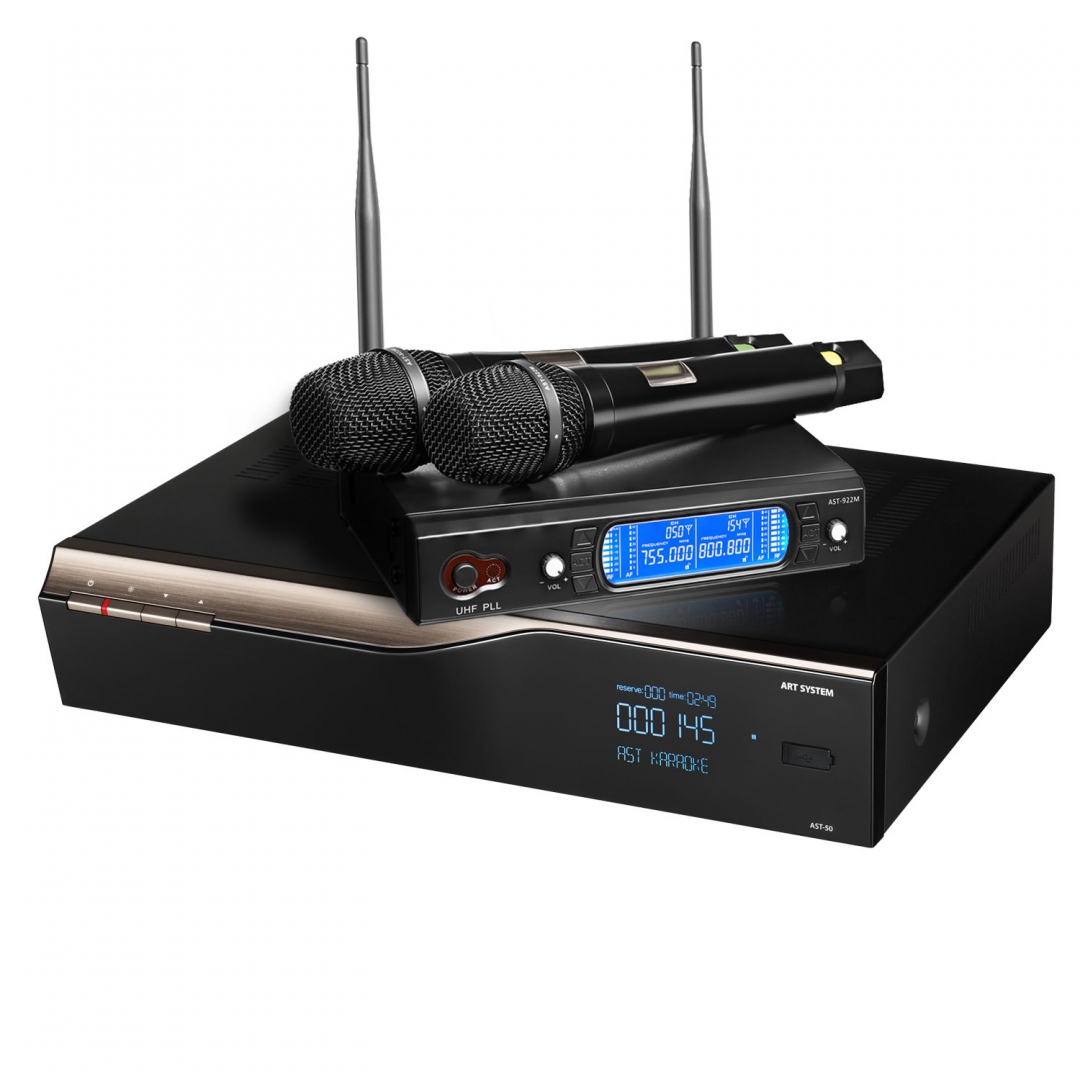 караоке-комплект AST-50 c микрофонами в Барнауле