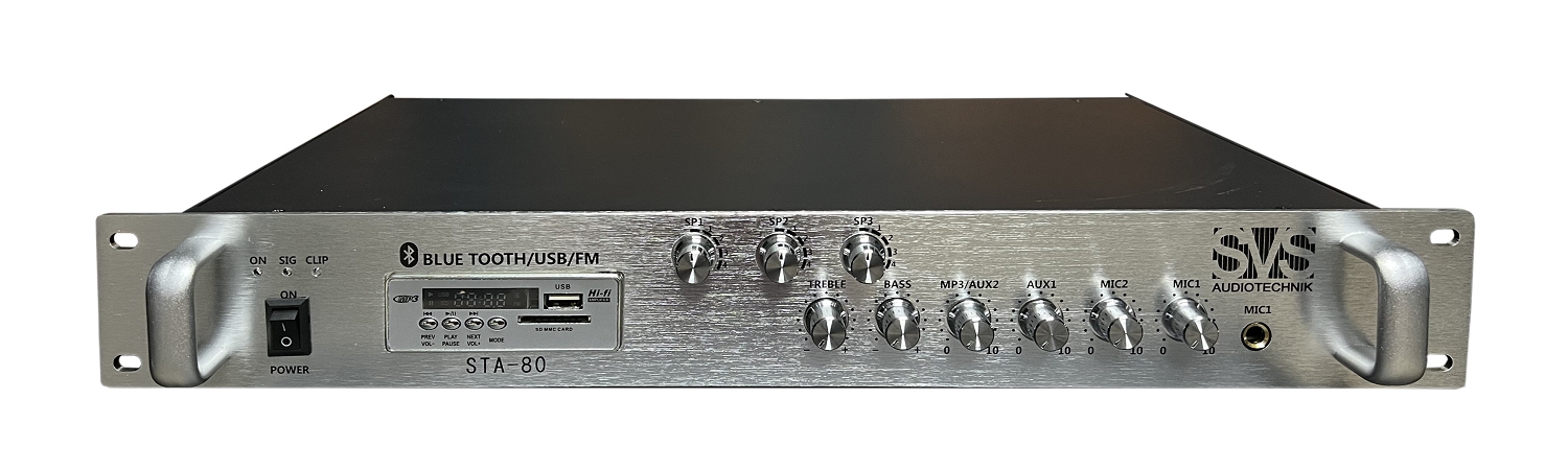 SVS Audiotechnik STA-80 Микшер-усилитель для систем Public Address в Барнауле