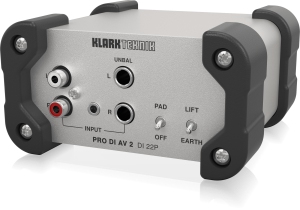 Klark Teknik DI 22P пассивный стерео директ-бокс в Барнауле