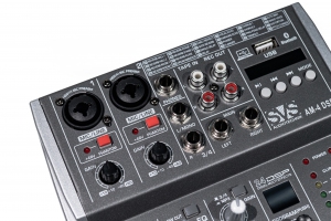 SVS Audiotechnik mixers AM-4 DSP Аналоговый микшерный пульт, 4-канала в Барнауле